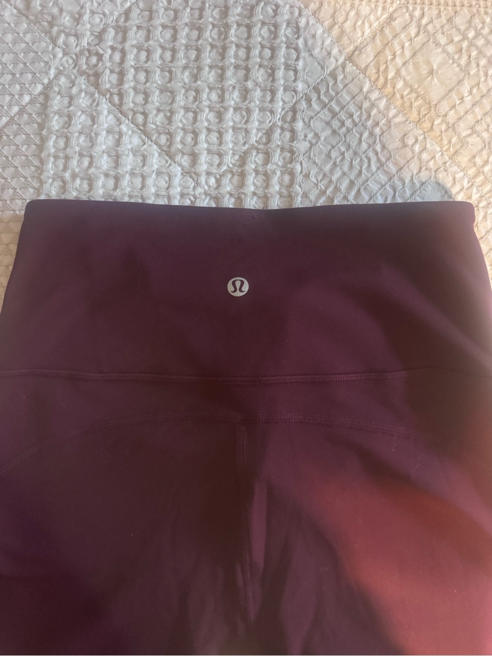 High-Rise Flare Leggings - Deep Plum - Picture 3 of 5